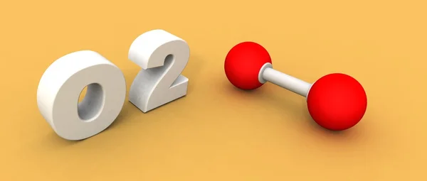 Depositphotos 1891368 Stock Photo Oxygen Molecule O2